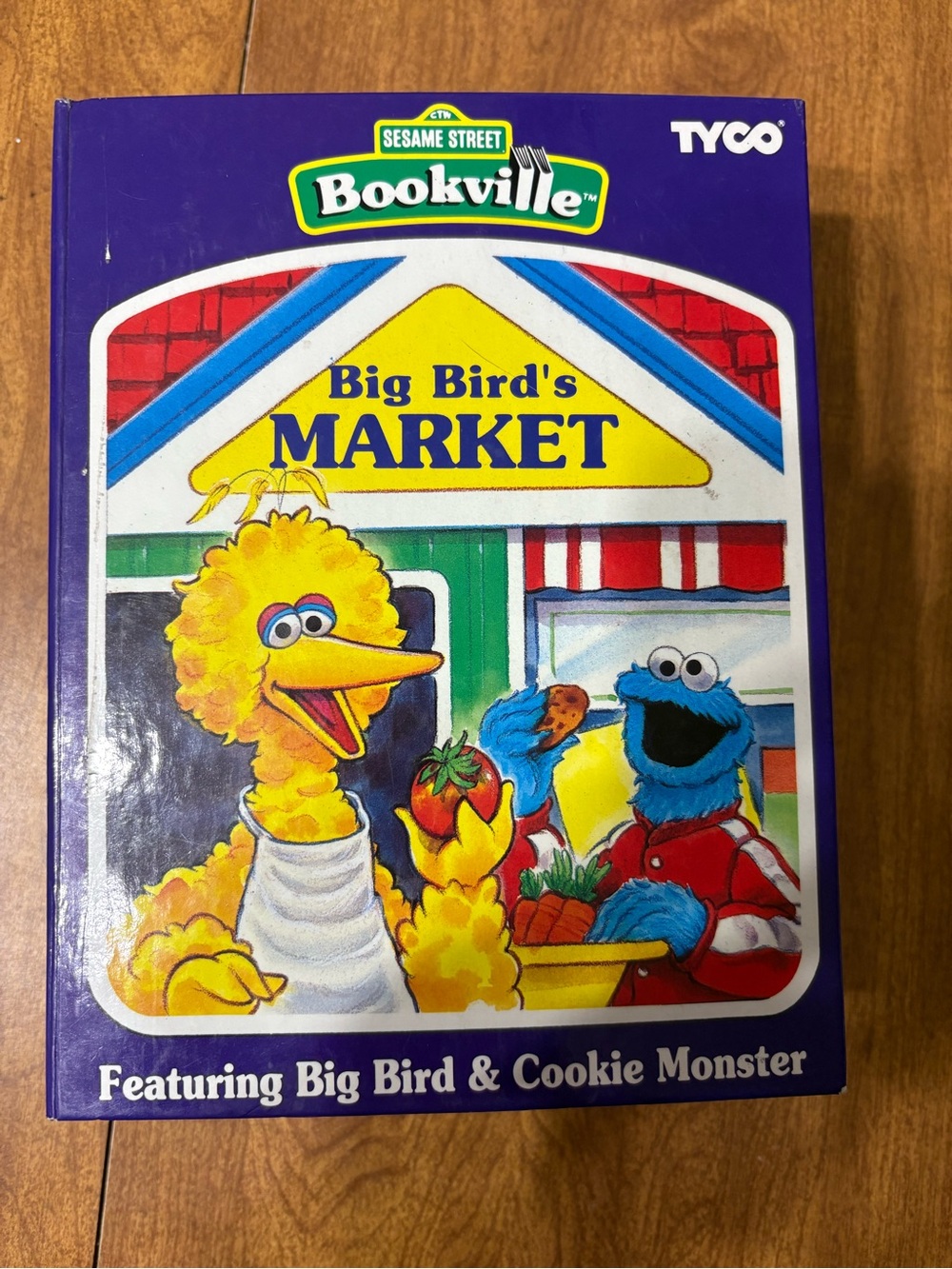 Vintage Sesame Street Bookville Big Bird's Market Bookville